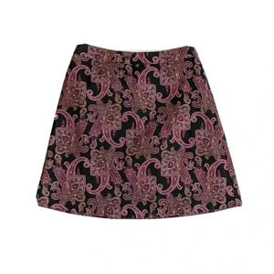 Margaret M Petites for Stitch Fix Deandra A Line Paisley Skirt Size XSP Canada